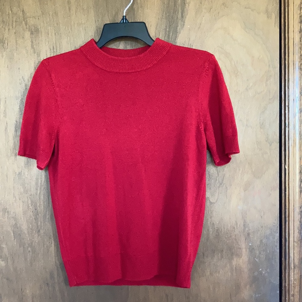 Vintage Y2K requirements red sweater SP - Picture 4 of 17